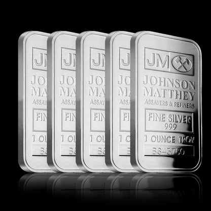 Johnson Matthey Silver Bars
