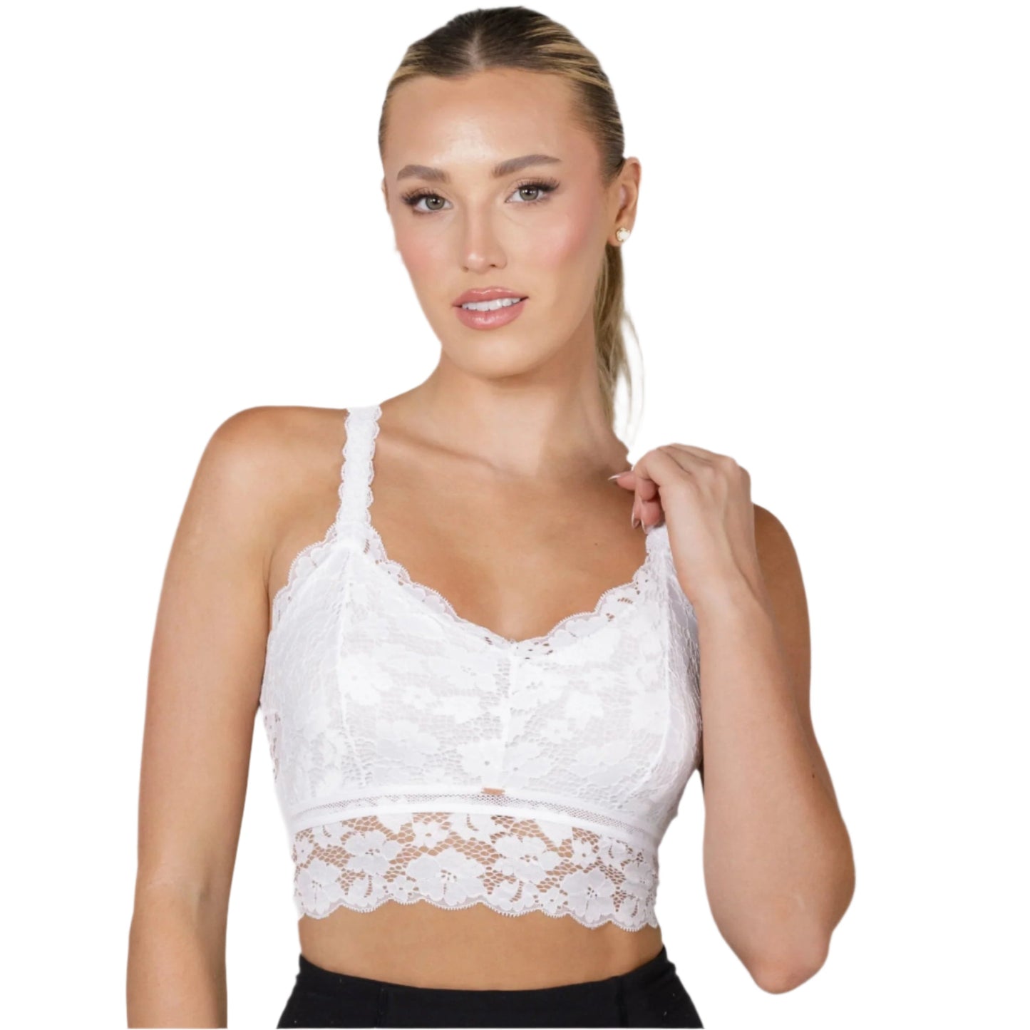Deluxe Racerback Lace Bralette*Final Sale*