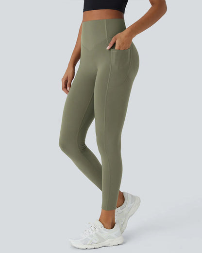 High Waisted Tummy Control Shaping Training Leggings