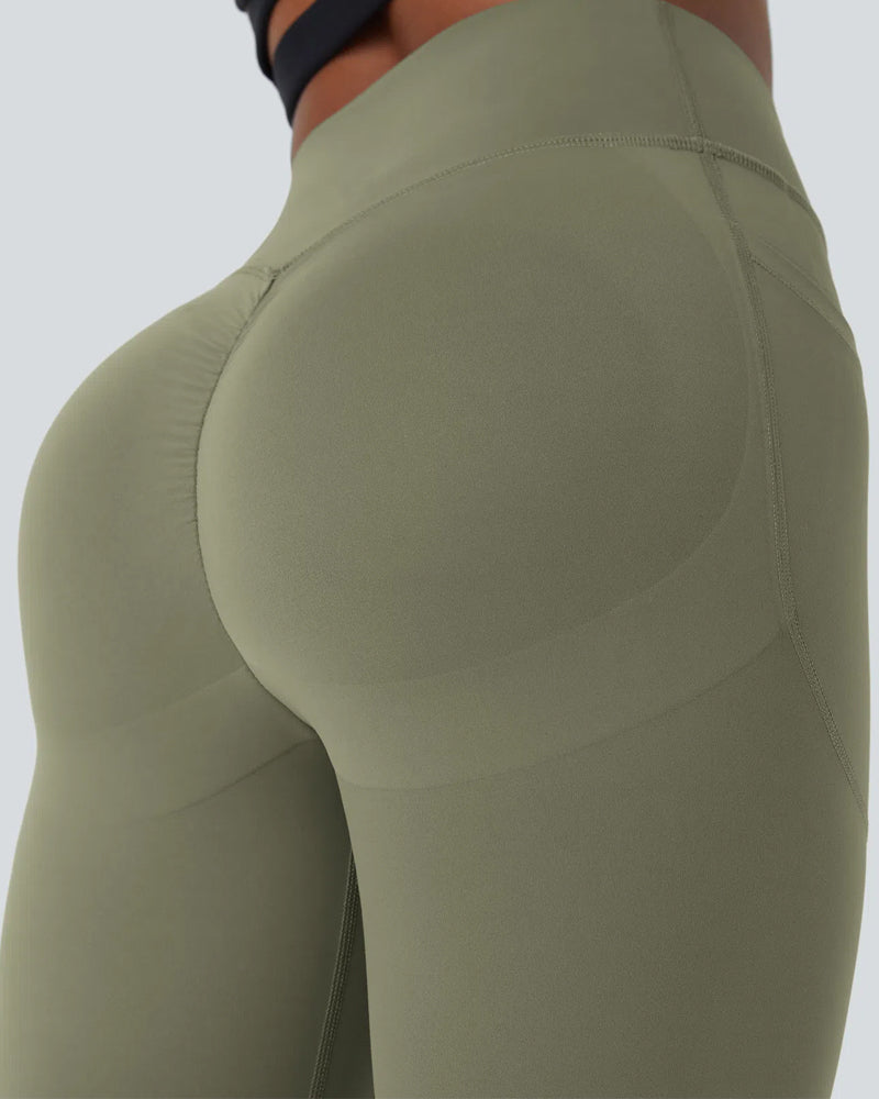 High Waisted Tummy Control Shaping Training Leggings
