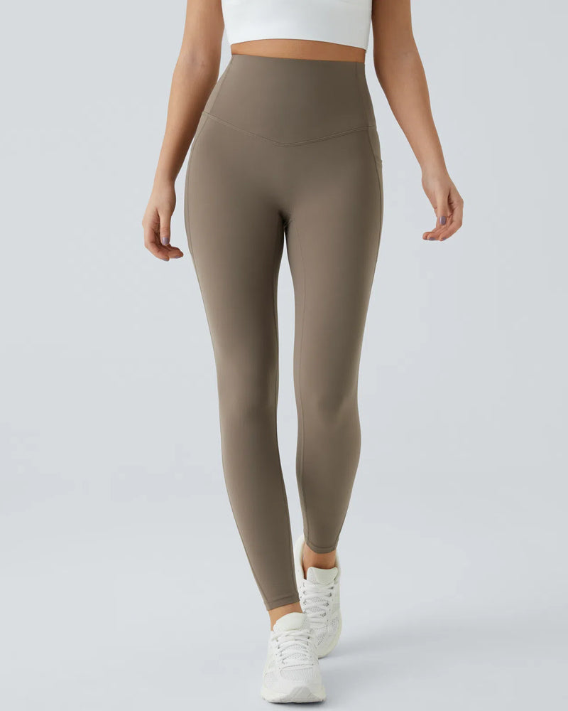 High Waisted Tummy Control Shaping Training Leggings