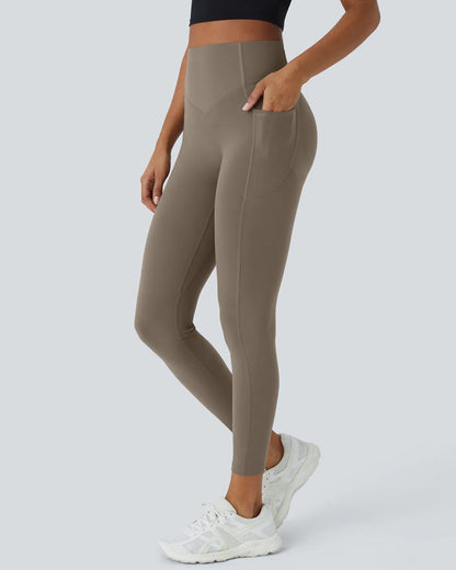 High Waisted Tummy Control Shaping Training Leggings