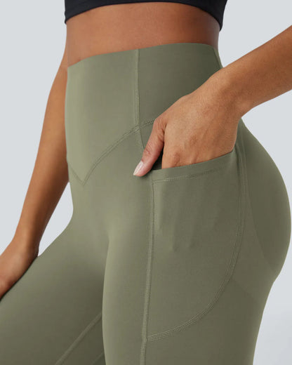 High Waisted Tummy Control Shaping Training Leggings