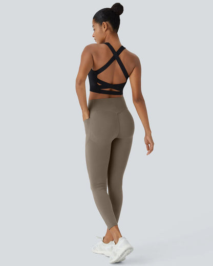 High Waisted Tummy Control Shaping Training Leggings